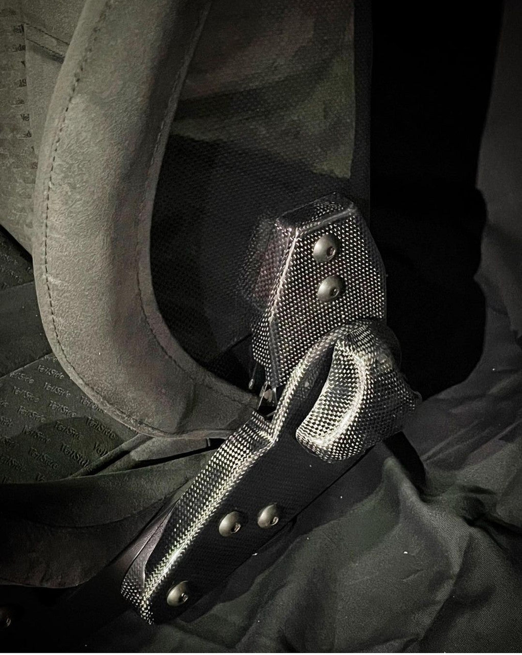 VeilSide VS D-1R Han FFZ400 Reclining Carbon Seat ALL Black